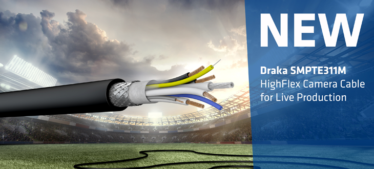 SMPTE 311M Hybrid High Flex cable