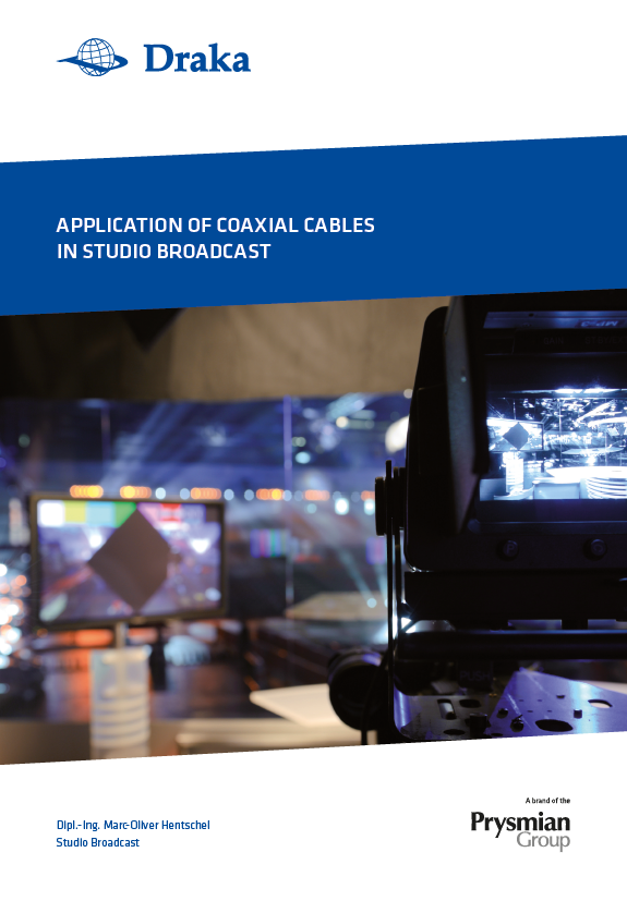 Application of coaxial cables in a HD Studio