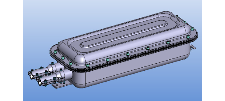 Metallic Joint Closure for OPGW with Aluminium tube - OP052-02