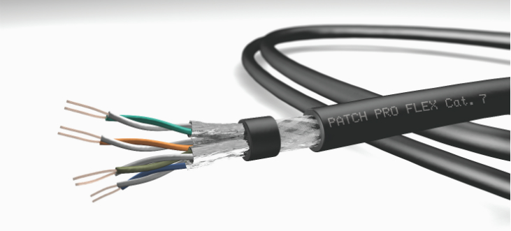 PATCH PRO FLEX CAT 7 (Cables for IP based systems)
