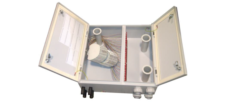 Two Door Termination Box up to 144 FO - WM039-09