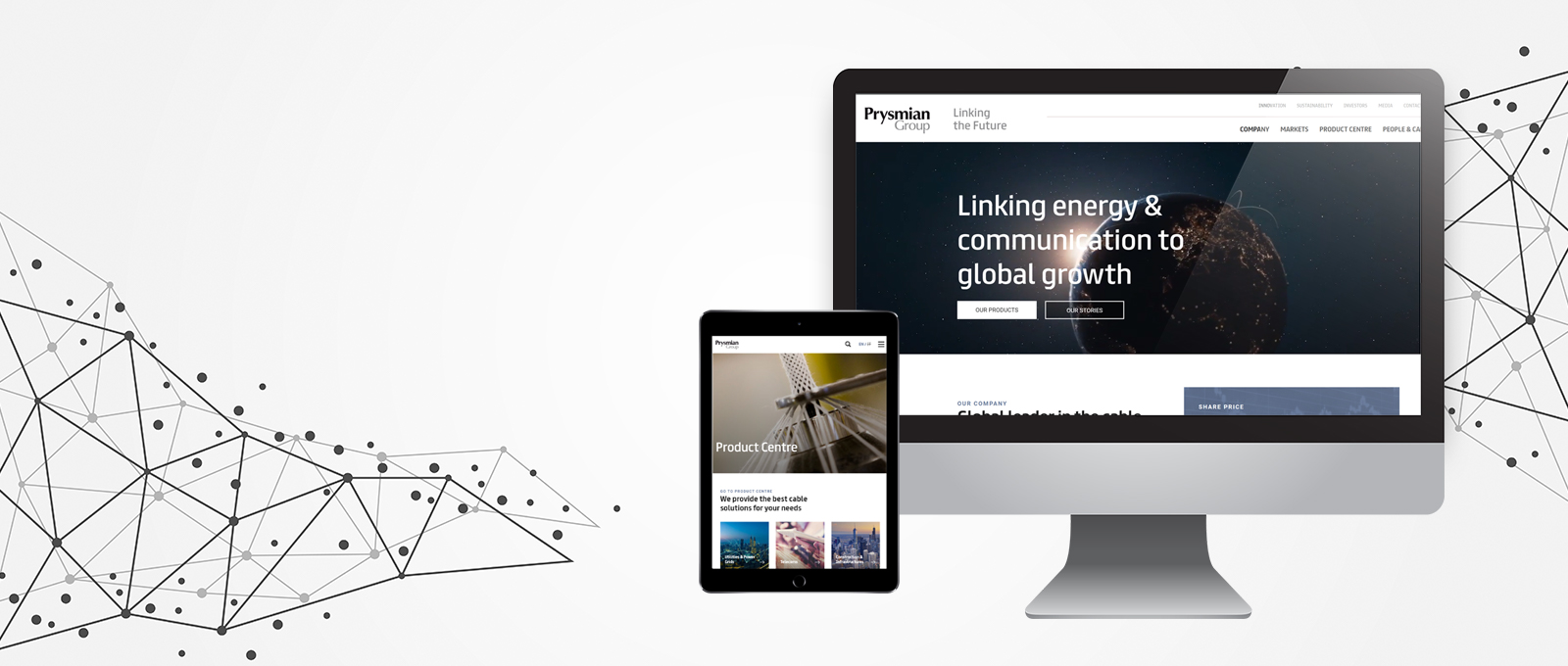 Prysmian Group New Website