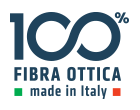 100% Fibra Ottica Made in Italy